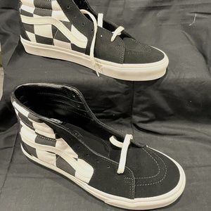 VANS SK8 - CHKBRD - BLACK / WHITE